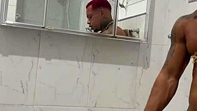 My stepdaughter called me to fix the door in the bath, and I couldn't resist fucking her before my wife came