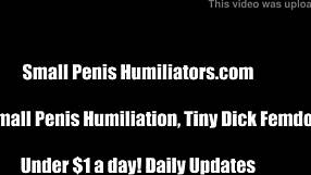 Your Small Cock Can't Be Seen In Femdom Domination!