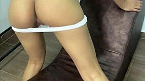 i film my pretty skinny petite teen 18+ babe at home