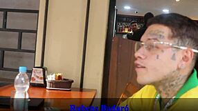 brazil lost the game but i got the ass of the lil argentine as a gift in red sheer