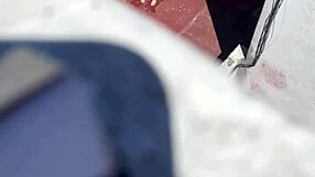 Neighbors sunbathe on the terrace in part two.