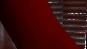 intense passionate sex in red room, cum in mouth!