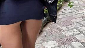 hey, check out public flashing and sex in tourist hotspot, pov teen 18+ with big cock
