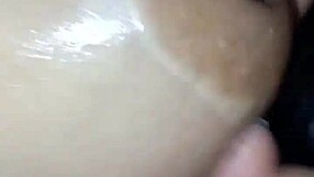 homemade young babe with big tits invites neighbor to bathroom.