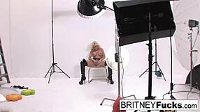 sexy photoshoot turned into me masturbating with big tits exposed