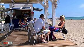 Hot French Blonde Picked Up At Beach And Ass Fucked For Money.