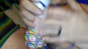 Submissive cumming from fingering and toys.