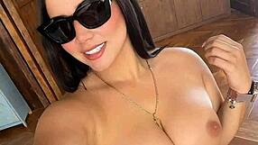 Look At My Friend Shamanta Naked! She's Masturbating So Provocatively!