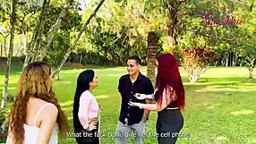 he discovers boyfriend's infidelity but forgives for threesome