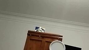 Dancing gracefully and sexily just for you in this performance.