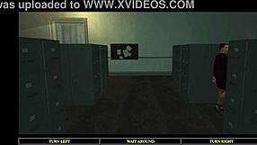 Office Party Game Ends with Sophie in Shaved Pussy Action