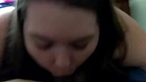 She sucks dick well, but her handjob on black cock is incredible