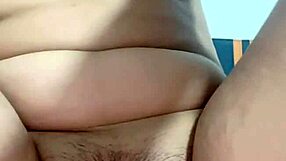 Lonely sister gropes and masturbates her body alone