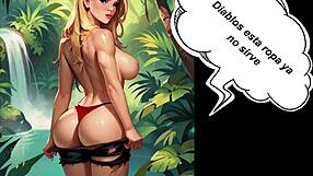 i got lost in the jungle and got gangbanged by monster cocks with cumshots all over