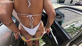 Mattos Couple's Beach Adventures With Nymph In Public Mischief