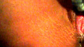 Big Booty Red Bone Showcasing Her Ass and Pussy in Wet Scene