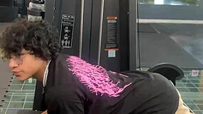 Athletic Babe Moans Loudly During Homemade Fitness Fuck!