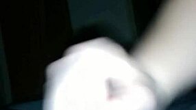 White Girl Teasing Her Ass for Big Black Cock