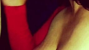 Latina housewife begs husband for glory hole visit to suck stranger's cock, ending in massive facial cumshot while he watches