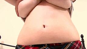 I am a thin young woman with delicate skin, naked on cam for interview