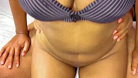 The neighbour boy says, 'Let me lick your wet pussy!'