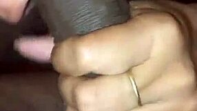 joven casada loves black monster cocks in her vagina and ass, doggystyle bent over 😍