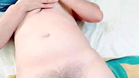 Latina babe masturbates with huge dildo and cums twice