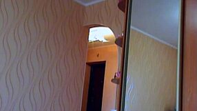 Beautiful Cam Girl Teasing in Sexy Short Skirt