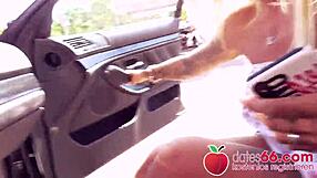 I felt so excited picking up that German slut FitXXXSandy at the hardware store for public POV action