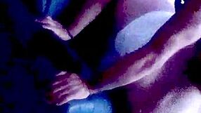 Three Beautiful Lesbian Friends Pound Pussies With Double-Ended Dildo On Sofa In Wild Group Session