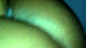 narrative of ebony beauty taking monster cock deep in wet pussy until creampie fills her