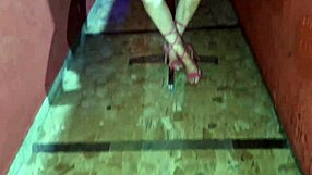 Hey check out this wife flashing no panties at the bar then getting fucked by a hung stranger in the bathroom