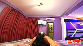 Blooper In Mexican Latina Blowjob Casting With Wrong Camera Angle Missing Parts