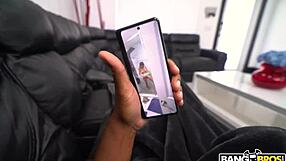 eden west spots her stepdad spying in the shower with his huge erection. he joins for group handjob and missionary pounding on her natural tits.