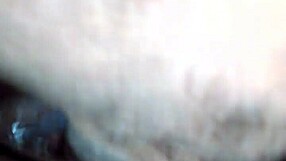 narrative of ebony beauty taking monster cock deep in wet pussy until creampie fills her