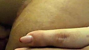 Kalena Mitrak rides dildo in bedroom while talking dirty about wanting double penetration. She squirts in orgasm as husband watches cuckold scene.