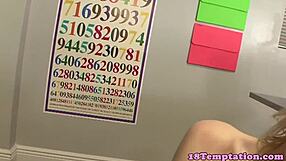 Can you believe this real amateur teen is tugging that cock like a pro?