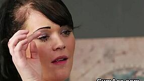Flirty Beauty Swallows Cum Load After Intense Facial And Ejaculate Swap