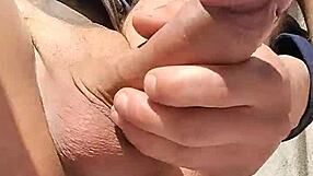 Masturbación Al Aire Libre Arriesgando A Que Mis Nuevas Vecinas Me Vean