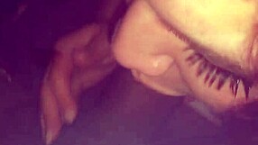 Sloppy Blowjob Performed Down by the Bayou with Deep Throat Action and Wet Messy Finish