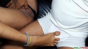 Amateur Babe Girlfriend With Small Tits Takes Big Black Cock In Narrow Ass Passionately