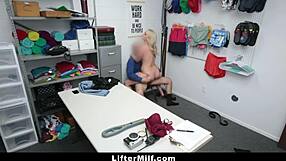 Blonde suspect fucked by officer - liftermilf