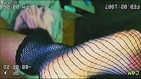 hey honey, wanna see this vintage housewife in sexy stockings doing household chores on sex tape?