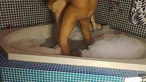 vivi guedez at the motel gettin up to all sorts of mischief... ridin rough and lickin wild