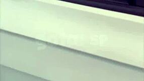 Wife Fucks Lover in Street and Car While Cuckold Films Outside