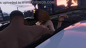 I remember playing GTA 5 when Franklin picks up a service from a hooker in the car game