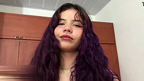 mi hermanastra me pide venirme en su cara con creampie y deepthroat action 🔥🍑