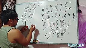 Oh wow, this 26-year-old MILF wants you to teach her everything! So you give her a creampie in the bedroom