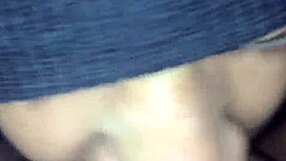 Overwhelmed with intense pleasure as the masked ebony queen unleashes massive squirting on that monster cock