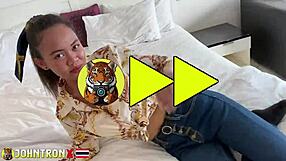 oh man, this tiny 18+ thai teen loves getting fucked doggystyle in pov